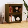 vidaXL Console Cabinet Honey Brown Solid Pine Wood Medium