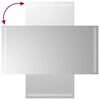 vidaXL LED Bathroom Mirror 15.7"x31.5"