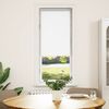vidaXL Roller Blind White 100% Polyester, Aluminum 17.7 x 68.9 in