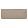 vidaXL Cushion Taupe 39.37 x 15.75 x 3.15 in Oxford Fabric