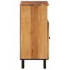 vidaXL Side Cabinet Natural wood Solid acacia wood Medium Side Cabinet
