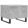 vidaXL Coffee Table Concrete Grey Engineered Wood, Iron Medium