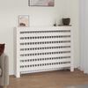 vidaXL Radiator Cover White 42.7x7.5x33.1" Solid Wood Pine