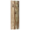 vidaXL Coat Rack Multicolor Solid reclaimed wood, powder-coated steel