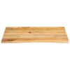 vidaXL Table Top Natural wood Solid mango wood Medium Durable