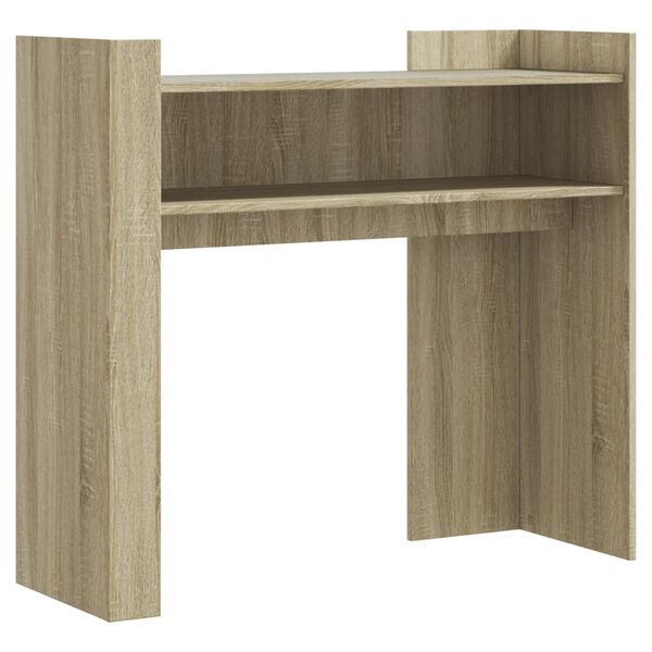 vidaXL Console Table Sonoma oak Engineered wood Medium Console Table
