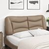 vidaXL Headboard Cushion Cappuccino