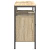 vidaXL Bathroom Cabinet Beige 23.62 x 11.81 x 23.62 in Engineered wood