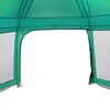 vidaXL Pool Tent with Removable Fly & Mesh Walls Sea Green 201.6x180.3"
