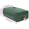 vidaXL Water Tank Green PVC 100 L Capacity Collapsible Water Tank