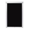 vidaXL Blackout Roller Blind Black CK04