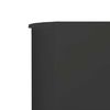 vidaXL Wind Screen Anthracite Non-woven fabric, wood Extra Large