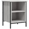 vidaXL Shoe Cabinet Grey sonoma Engineered wood Small Shoe Cabinet