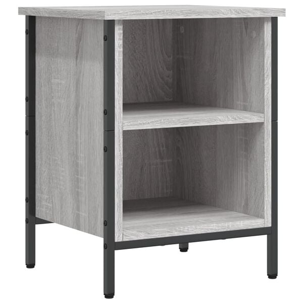 vidaXL Shoe Cabinet Grey sonoma Engineered wood Small Shoe Cabinet