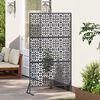 vidaXL Privacy Screen Anthracite 39.37 x 19.69 x 70.87 in Steel