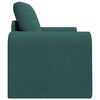 vidaXL Sofa Bed Dark Green 38.58 x 27.95 x 32.68 in Fabric