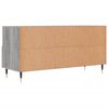 vidaXL TV Cabinet Grey Sonoma 40.2x14.2x19.7" Engineered Wood
