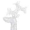 vidaXL Reindeer Christmas Decoration Set of 2 Cool White Acrylic Large