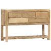 vidaXL Sideboard Natural Solid Mango Wood Medium Sideboard Rectangular