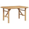 vidaXL Coffee Table Brown 27.6" x 15.7" x 14.2" bamboo