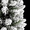 vidaXL Artificial Christmas Tree with 300 LEDs White 82.68 in