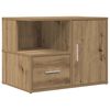 vidaXL Corner Cabinet Artisan Oak Engineered Wood Medium Corner Cabinet