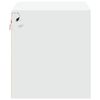 vidaXL Wall-Mounted Bedside Cabinet Set of 2 White Engineered wood