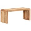 vidaXL Bench Natural Solid Acacia wood Medium Durable Bench