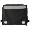 vidaXL Bike Trailer Black and Grey 66.1 lb Iron
