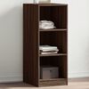 vidaXL Wardrobe Brown Oak Engineered wood Compact Wardrobe Rectangular