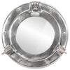 vidaXL Porthole Mirror Wall Hanging Ø9.1" Aluminum and Glass