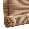 vidaXL Roller Blind Bamboo 31.5"x86.6" Brown