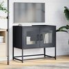 vidaXL TV Cabinet Anthracite Cold-rolled steel Small TV Cabinet