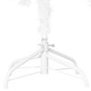 vidaXL Artificial Pre-lit Christmas Tree with Ball Set White 82.7" PVC