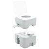 vidaXL Camping Toilet Gray 41.5 x 36.5 x 42 cm