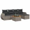 vidaXL Garden Sofa Set Grey