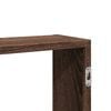 vidaXL Wall Shelf Brown Oak 39.0x5.9x23.6" Engineered Wood