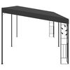 vidaXL Gazebo Anthracite Powder-coated steel, 100% polyester Large