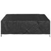 vidaXL Garden Bench Cover Black 220 x 100 x 89 cm 420D oxford fabric