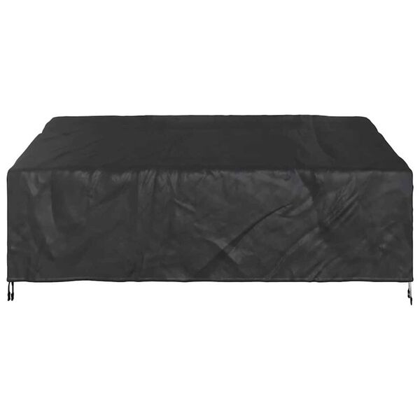 vidaXL Garden Bench Cover Black 220 x 100 x 89 cm 420D oxford fabric