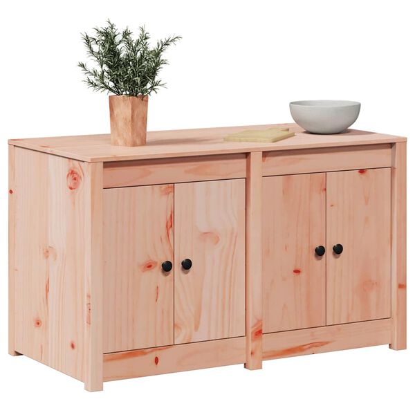 vidaXL Kitchen Cabinet Brown 41.7" x 21.7" x 25.2" Solid Pine wood