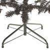 vidaXL Christmas Tree Black PVC, steel Slim Adjustable Armrests