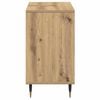 vidaXL Bathroom Cabinet with Door Artisan Oak 31.50 x 12.99 x 23.62 in