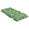 vidaXL Lowback Chair Cushion Set of 6 Leaf pattern