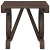 vidaXL Garden Lounge Set Burnt Finish Solid Fir Wood Compact Ergonomic