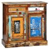 vidaXL Cabinet Multicolor Reclaimed solid wood Medium Cabinet