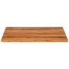 vidaXL Table Top 35.4"x35.4"x1" Square Solid Wood Acacia