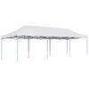 vidaXL Folding Pop-up Party Tent 9.8‘x29.5‘ White