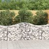 vidaXL Gabion Basket Set of 15 Silver Galvanized Iron