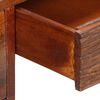 vidaXL Desk Brown Solid Acacia Wood Standard Desk Rectangular